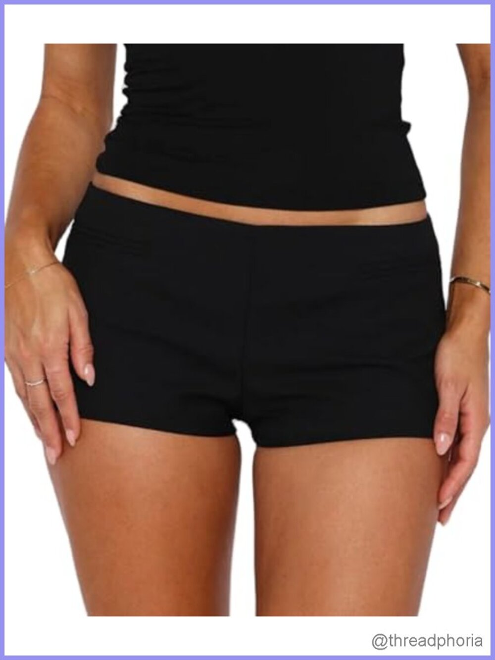 Y2k Micro Mini Shorts Low Rise Bodycon Stretchy Slim Fit Party Club Rave